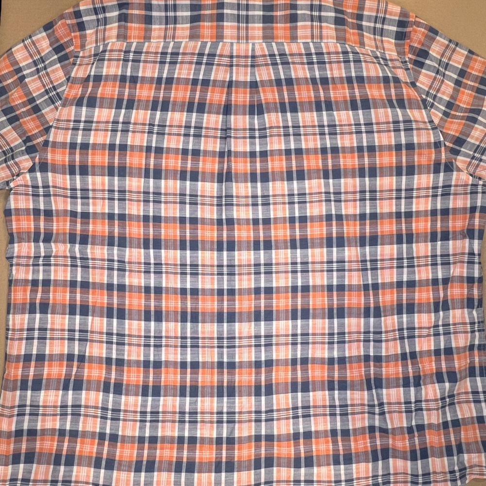 Brooks Brothers Multi Madras Plaid Sports Shirt - 2XLT - Picture 4 of 7